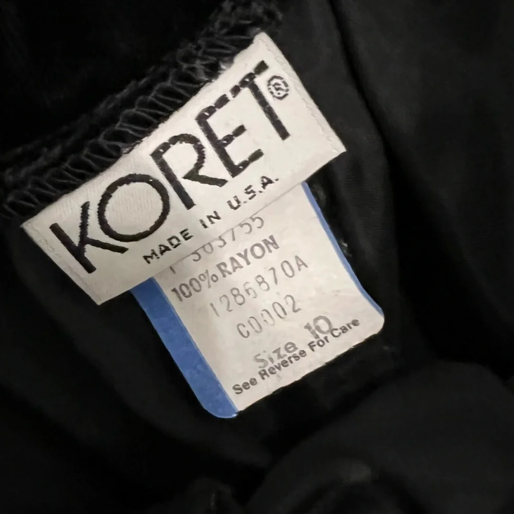 Vintage classic black